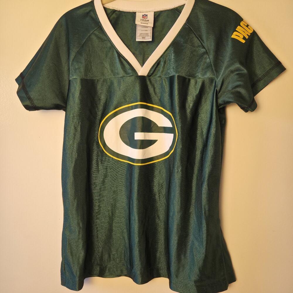 Green Bay Packers Greg Jennings 85 Womens Green Football Jersey Sz M NFL Team